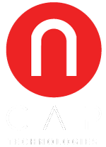 nCAP Technologies The Creators of Possible Logo